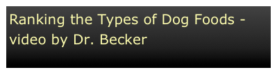 Ranking the Types of Dog Foods - video by Dr. Becker